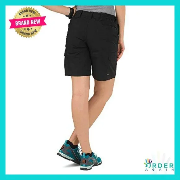 Tactical Ripstop Cargo Shorts Adjustable Waist Gusseted Crotch Utility Work